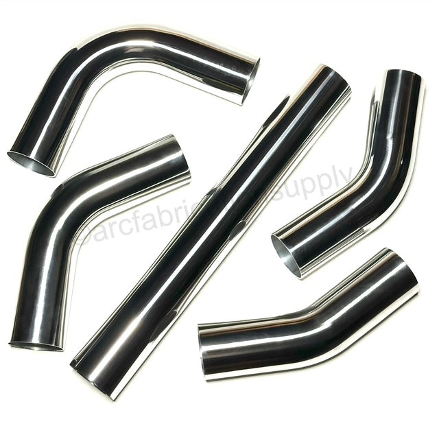 ExoFlow 1.5" 90-Degree Aluminium Intercooler Pipe – Mandrel Bend For Custom Turbo Builds