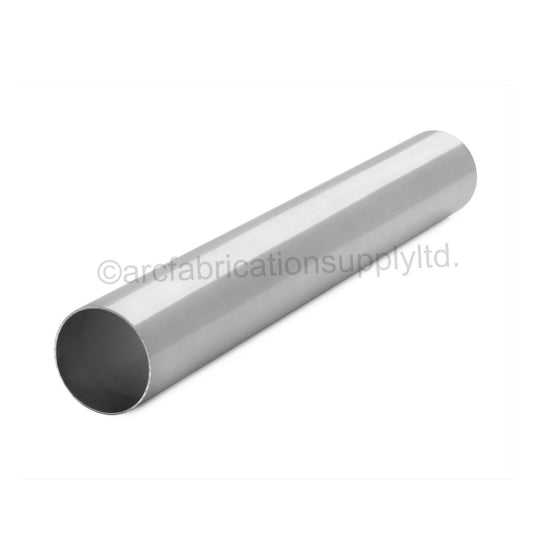 Aluminum Straight Tube Polished