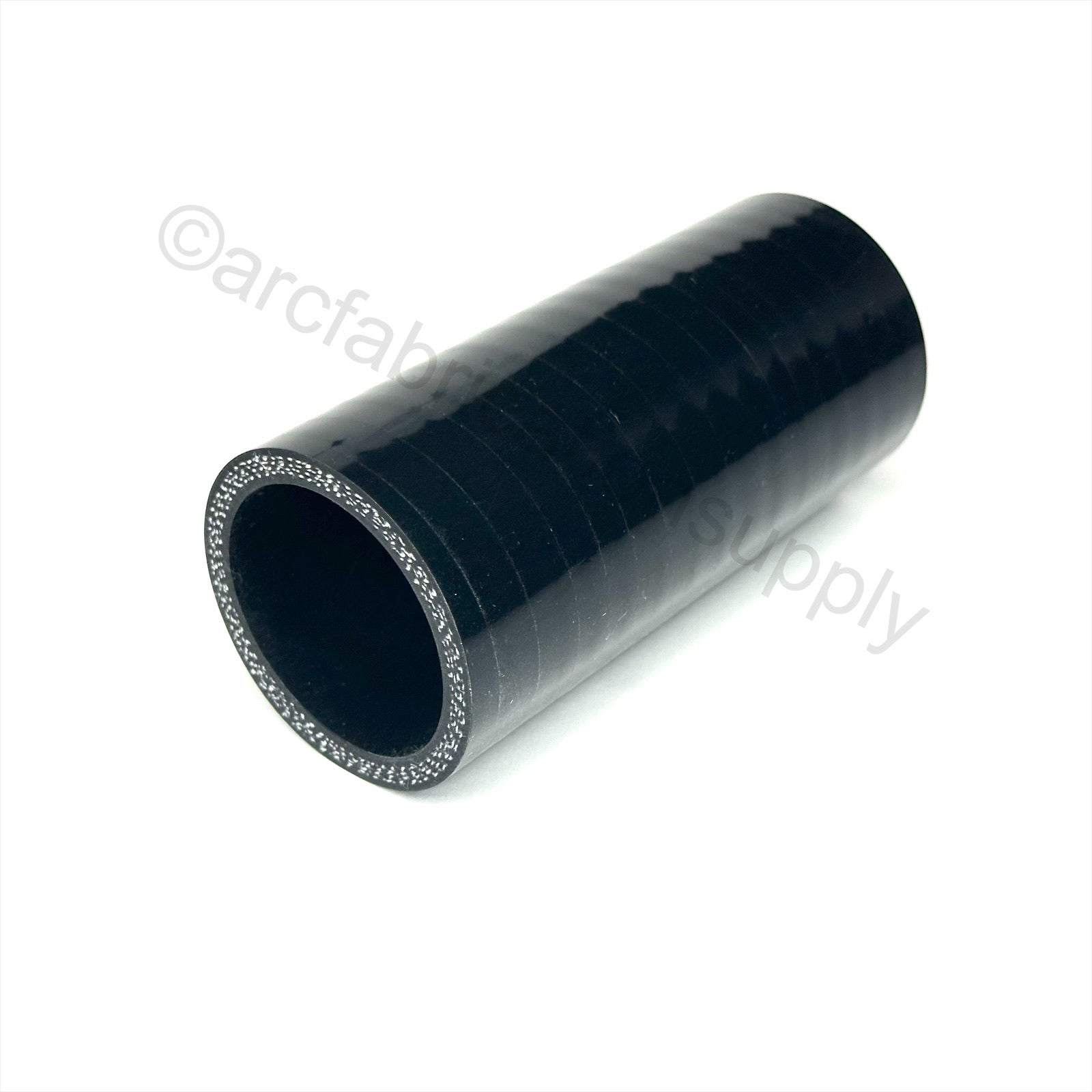 Black Silicone Coupler Straight