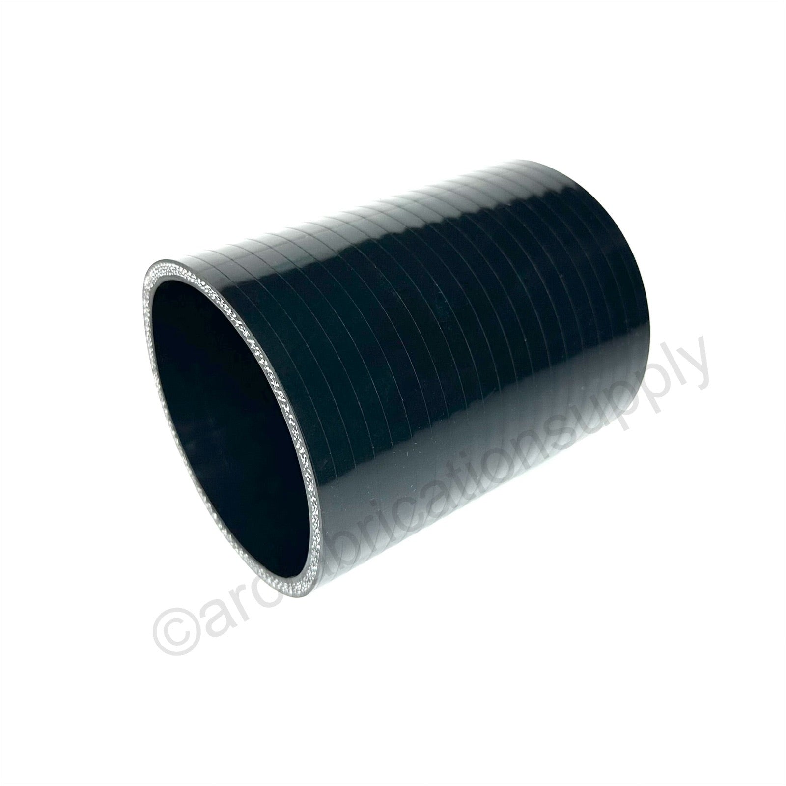 Black Silicone Coupler Straight