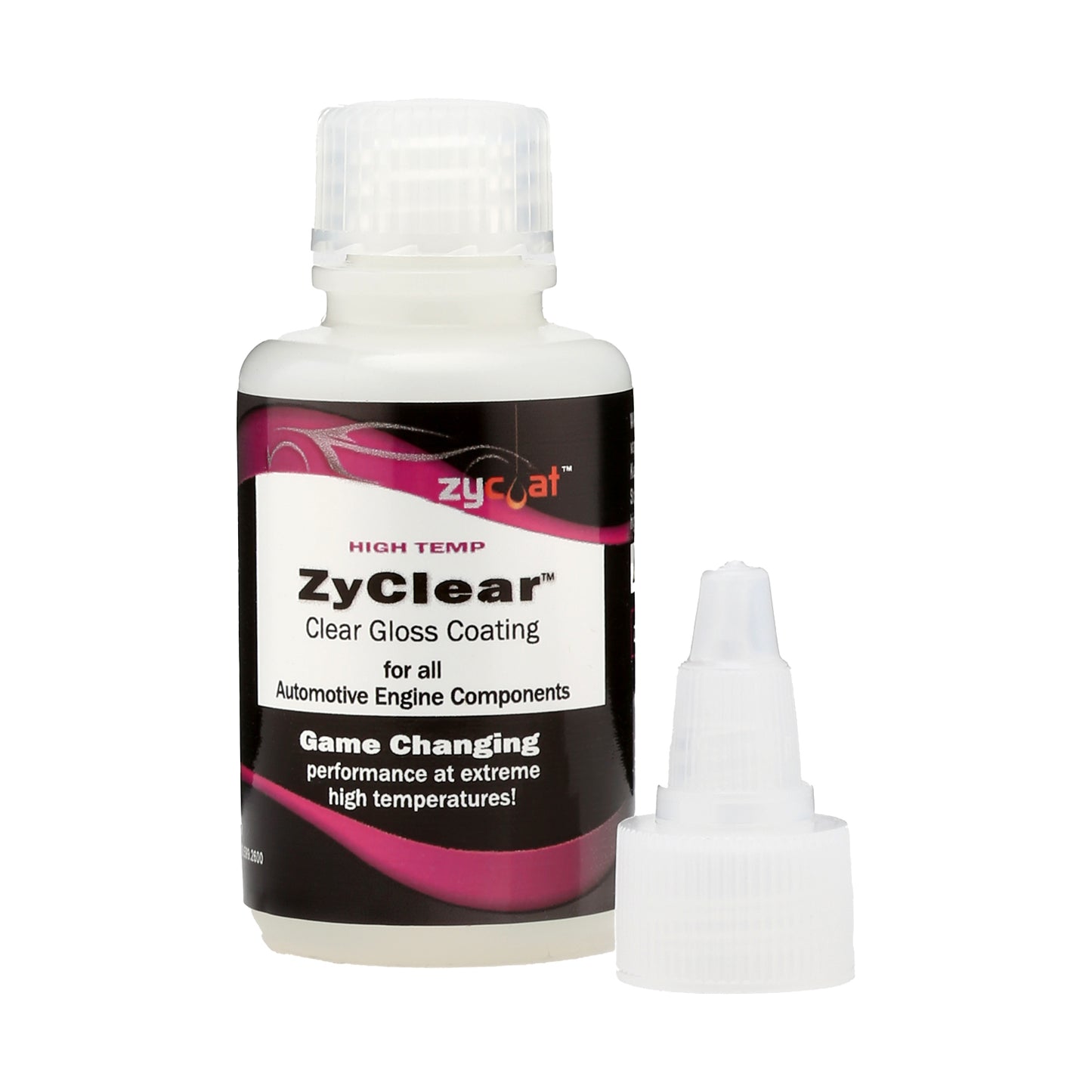 High Temperature Clear Gloss Coating 2oz