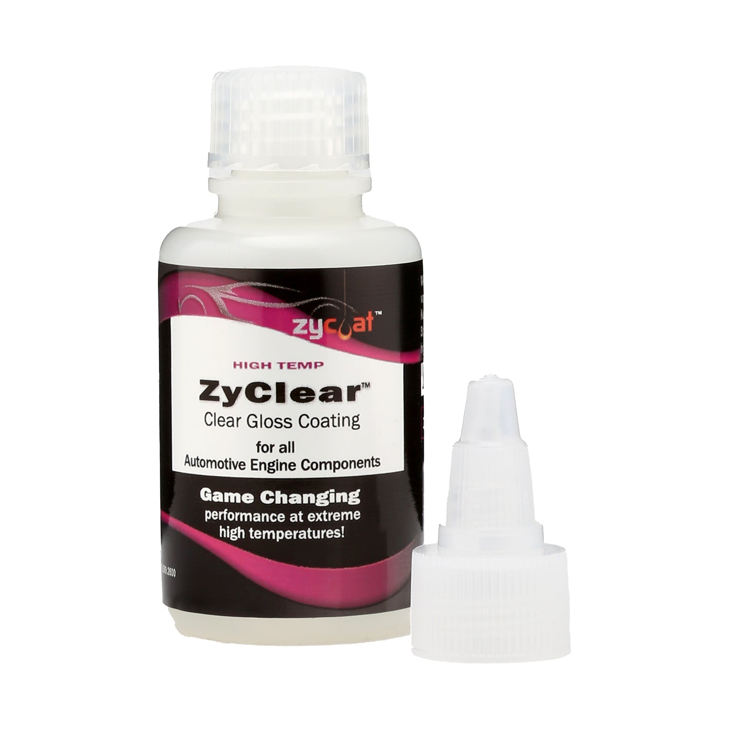 High Temperature Clear Gloss Coating 2oz