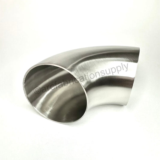 Mandrel Bend 2.5" Tight Radius 90 Stainless Steel