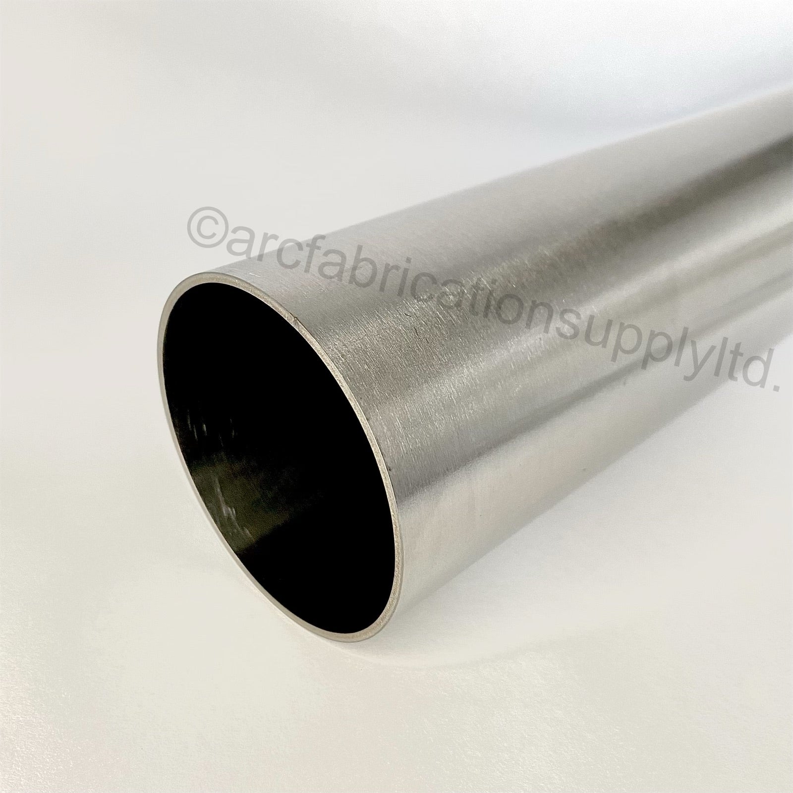 5" straight tubing Stainless Steel 304 brushed finish for high quality exhaust system fabrication