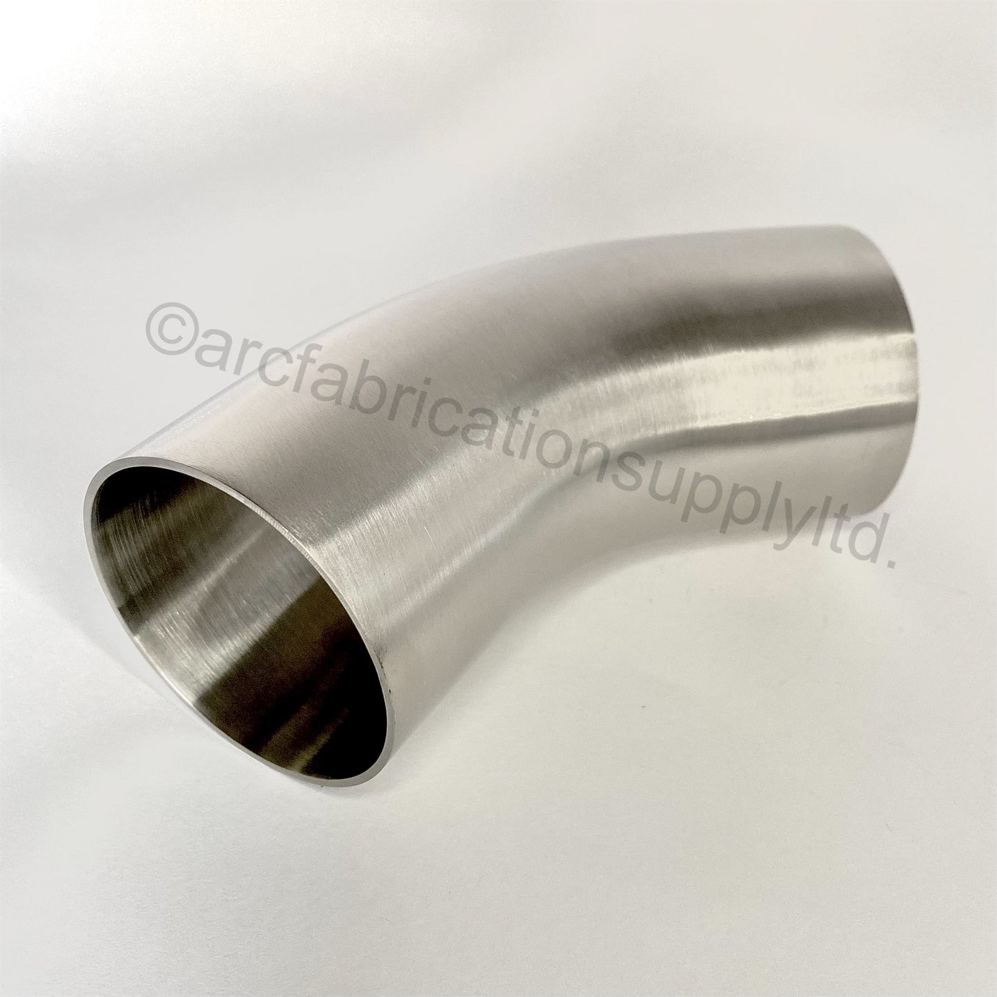 Tubing Bend 2.5" 45 degree long elbow