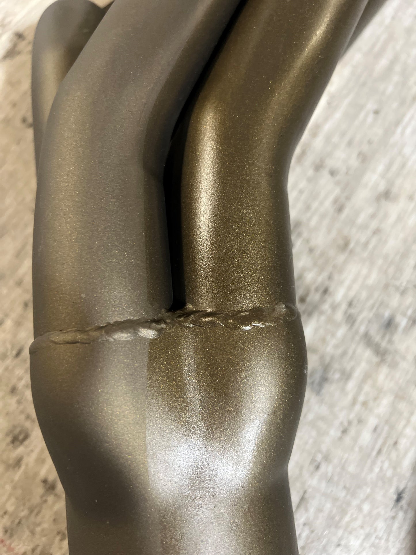 Zyclear coating example on exhaust header