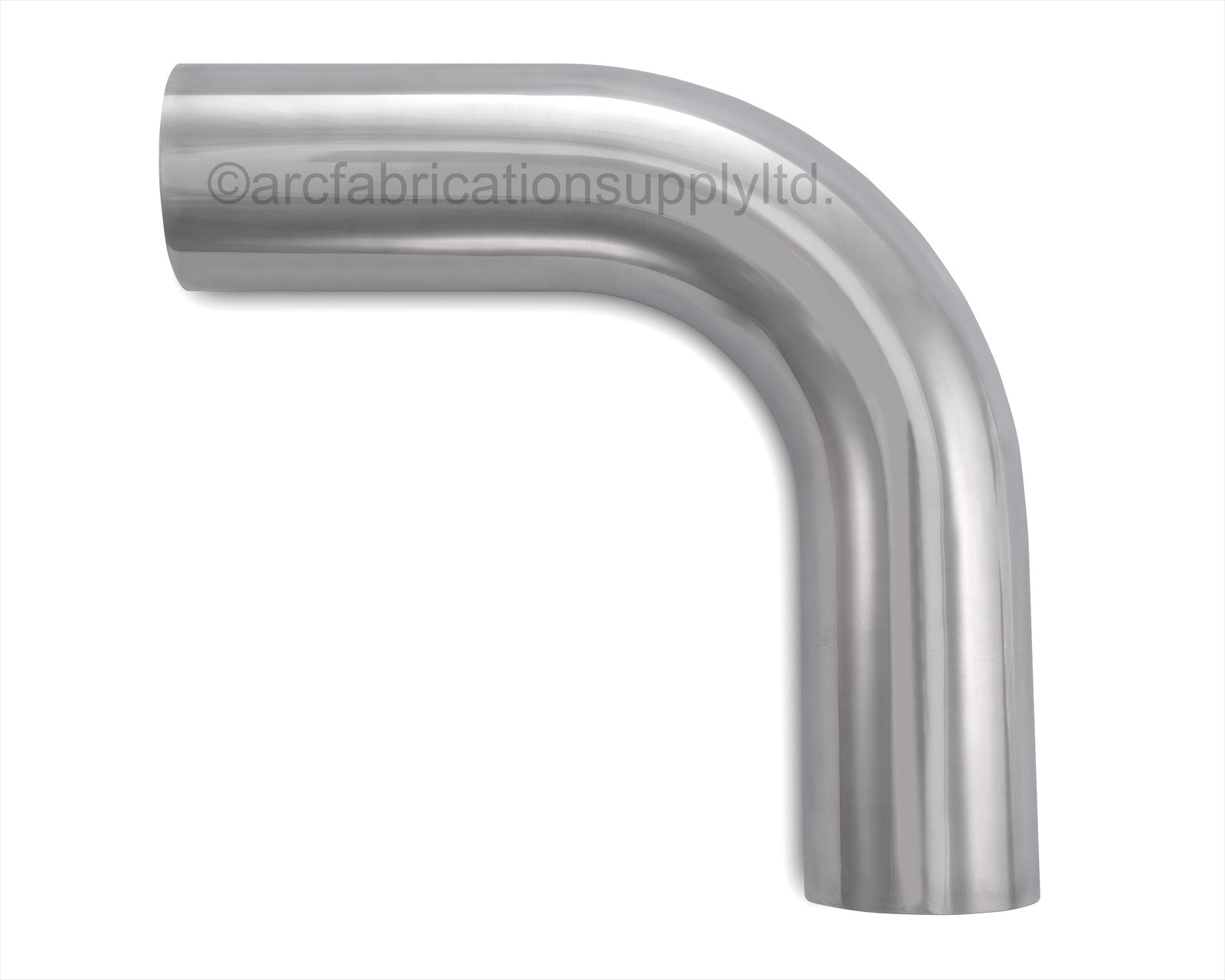 4" 90 Degree Aluminum mandrel bend elbow polished finish for turbo and intake plumbing fabrication