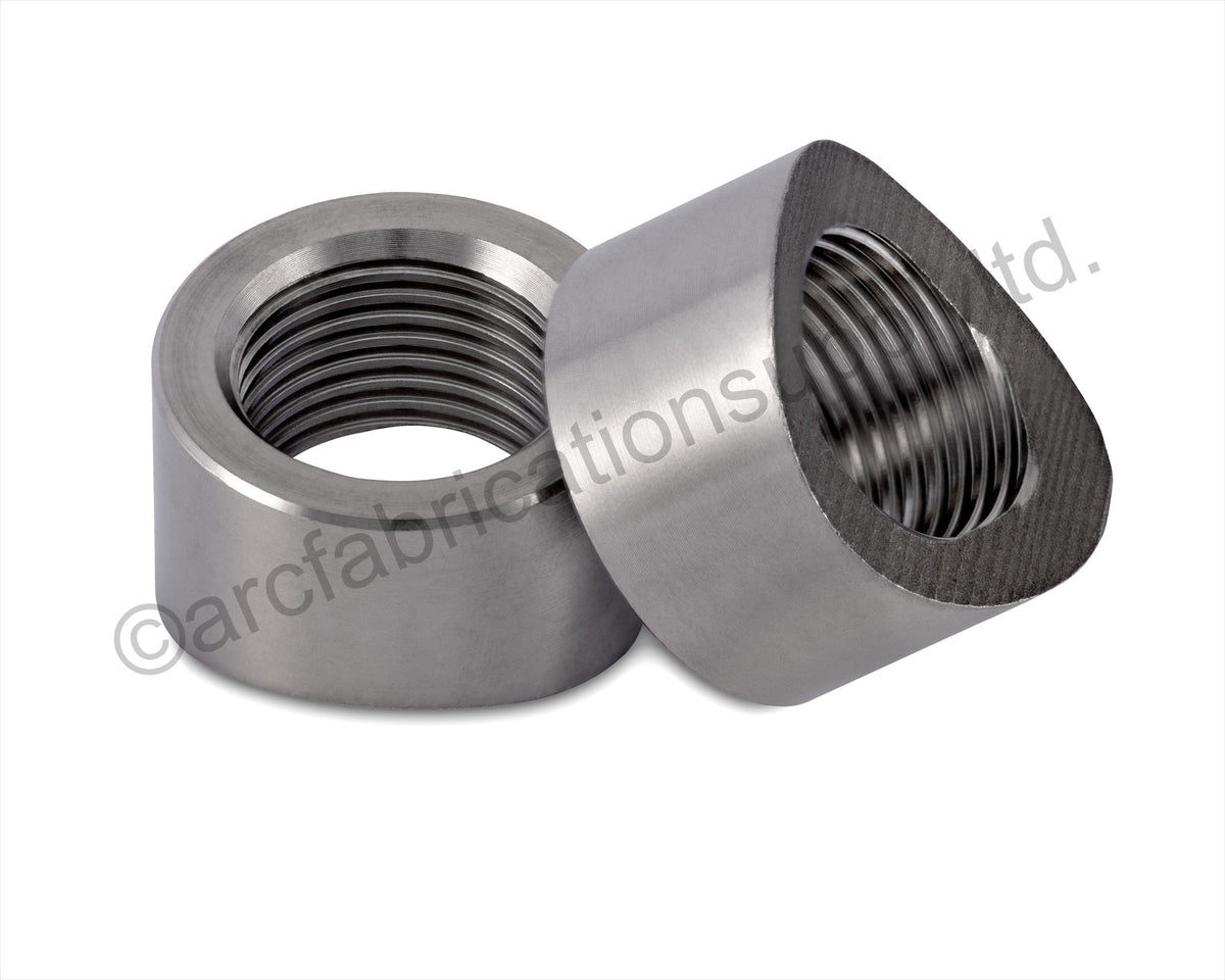 O2 Sensor Bung No Weld Stainless Steel O2 Sensor Bung - M18x1.5